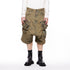JULIUS 847PAM8-ID Indigo / Indigo Denim Short Cargo Pants